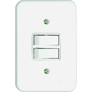 Interruptor 2 Teclas Simples Linha Pollar Radial 1901.003