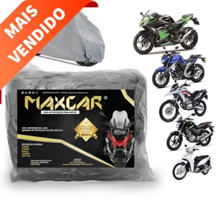 Capa Pra Moto 100% Impermeável UV-BLOCK Protege Sol Chuva Poeira P M G e GG Anti-UV em Oferta na Shopee