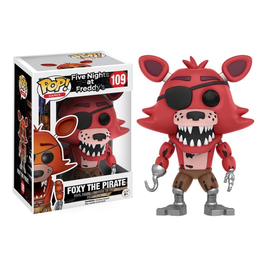 Funko Pop Fnaf Five Nights At Freddys Foxy The Pirate Shopee Brasil