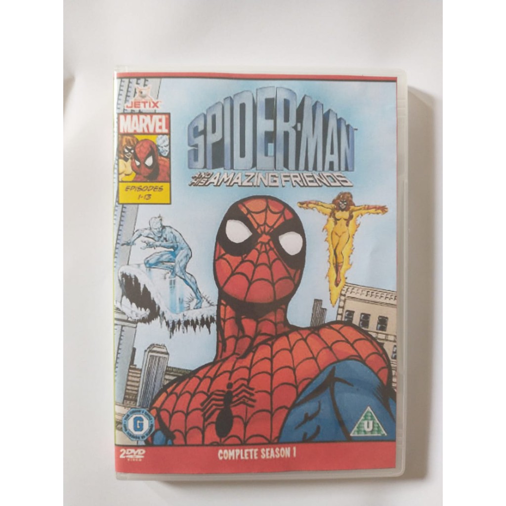 DVD Homem Aranha e Seus Incríveis Amigos (1981) Completo Dublado 2 Discos
