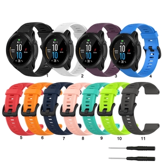 Pulseira De Silicone Para Garmin Fenix 5 Plus Forerunner 935 945 Approach S60