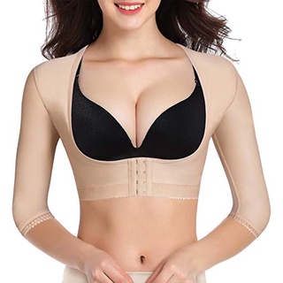 Modelador Feminino Roupa Íntima Superior Braço Poste Cirúrgico Emagrecedor Compressão Manga Longa Mulheres Colete
