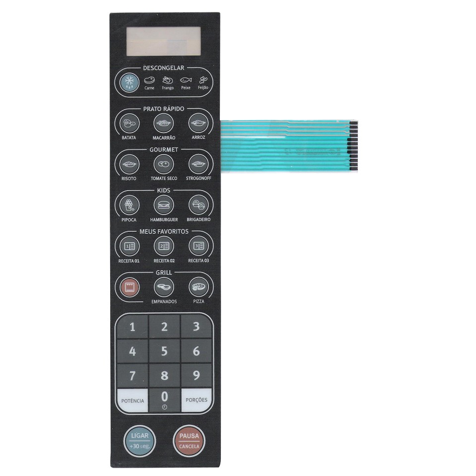 Membrana Micro-ondas Compatível Com Electrolux Mev41 Mev 41