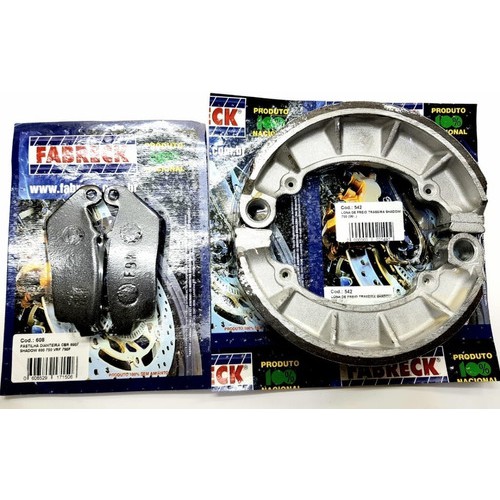 Lona De Freio + Jg Pastilha Vt 750 Shadow 1997 A 2011