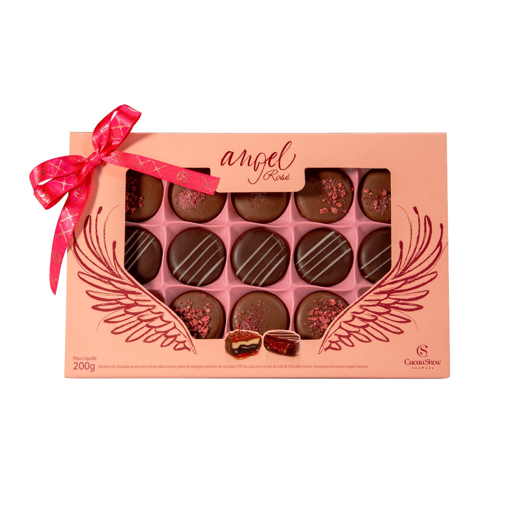 Cacau Show Angel Rose: Onde Comprar | BuscaProdutos