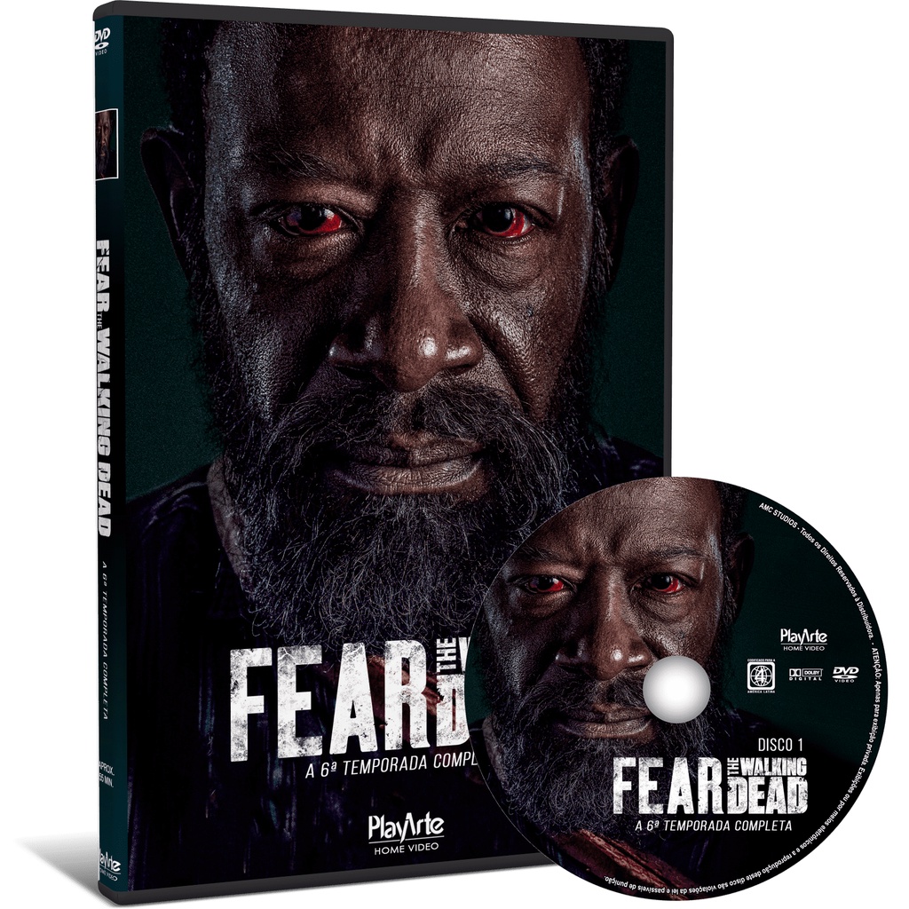 DVD Fear The Walking Dead -  A 6ª Temporada (2021)
