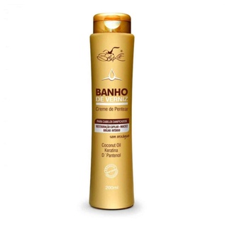 Leave-in/Creme de Pentear Banho de Verniz Belkit – 200 ml