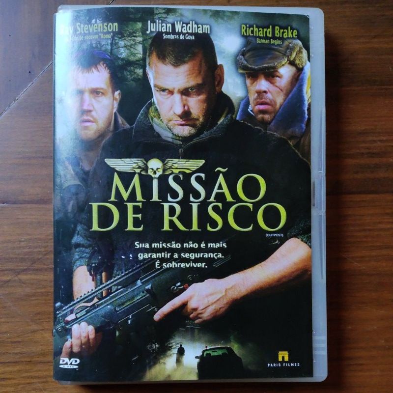 DVD Original Missão de Risco Ray Stevenson Julia Wadham Richard Brake