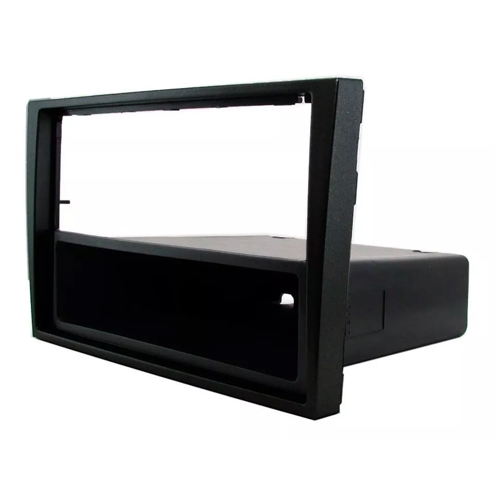 Moldura 1din Autoplast Corsa Meriva Montana Vectra Rádio Preta em Oferta na Shopee