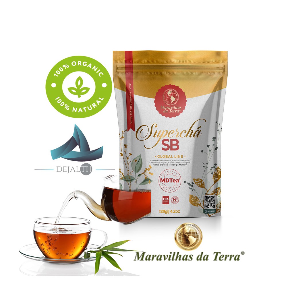 Emagrecedor Natural Super Ch Sb Original Ervas Naturais BeeCost