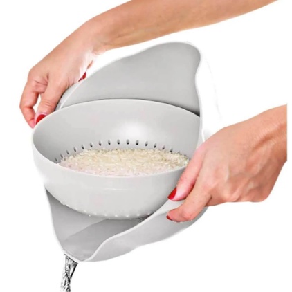 Escorredor De Arroz Alimentos Macarrão Inteligente 2l