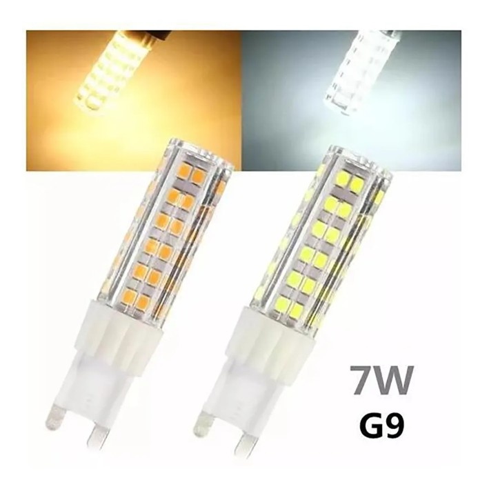 Lâmpada G9 led 5W/7W Branco Quente 3000k ou Branco Frio 6000k Halopim Para Arandelas e Lustres Bivolt — imagem 2 de 2
