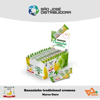 Bananinha Ouro Tradicional Cremosa Marca Ouro