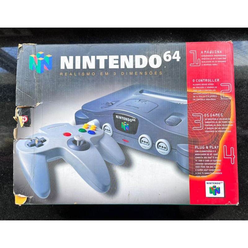 Nintendo 64 na Caixa