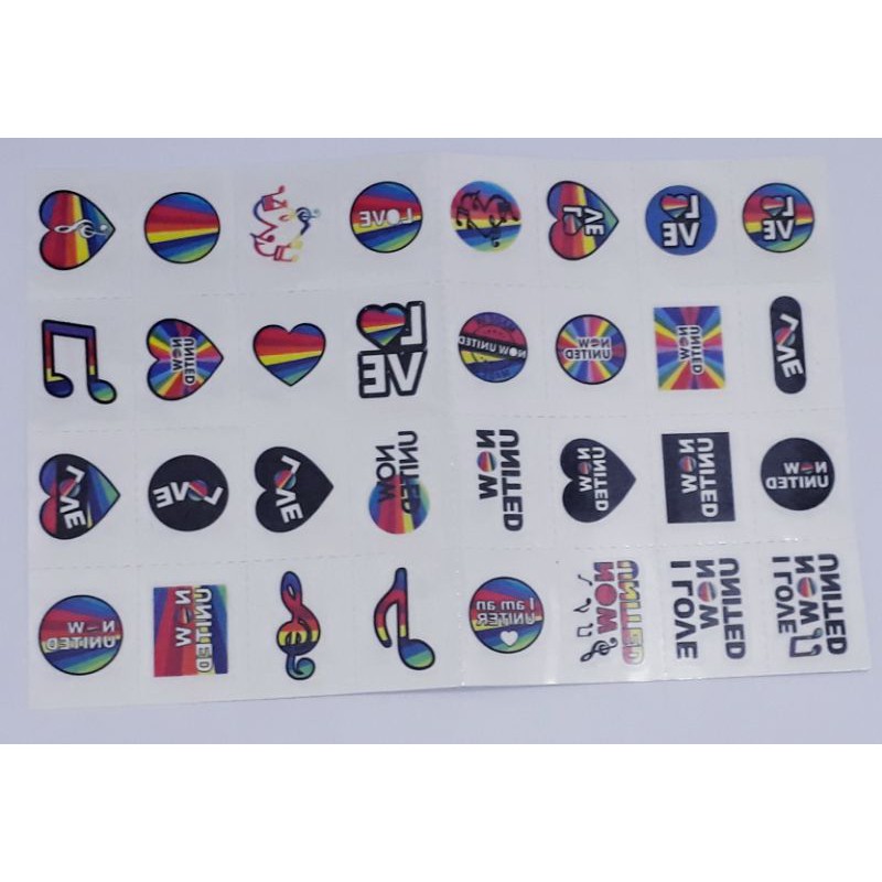 Tatuagem temporária Now United | Tatuagem fake