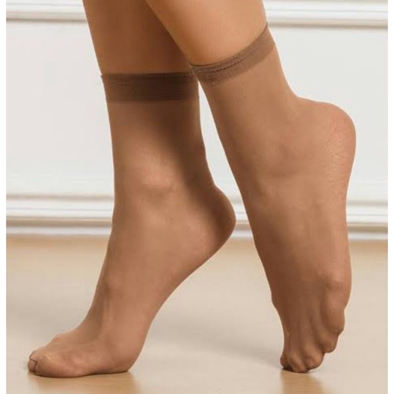 10 Pares Meia FINA SEDA social feminina cano médio n 34 a 42 meias fininha soquete fibra elástica bambu em Oferta na Shopee