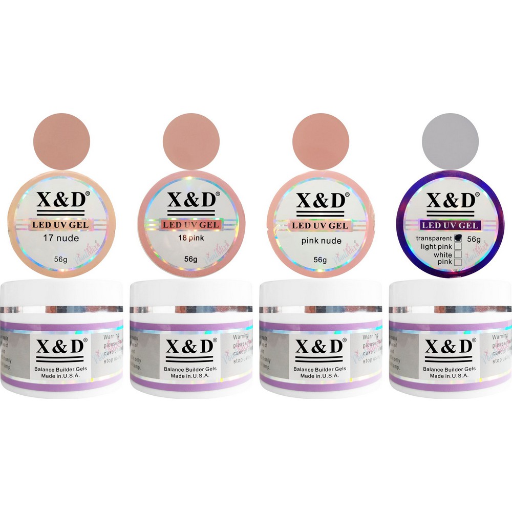 Gel Xed Transparent 56g Alongamento Unhas De Gel Led Uv Shopee Brasil