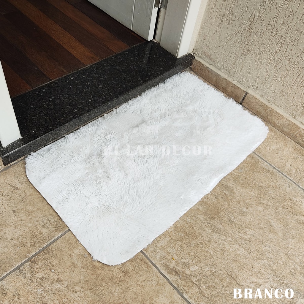 Tapete Felpudo Para Porta Quarto Sala Capacho 0,60x0,40 Decoração · foto 2