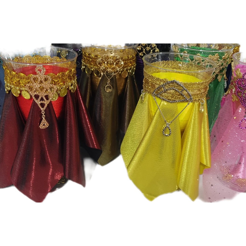 Taça Cigana Pomba Gira Wicca Cálice colorido decorada Luxo