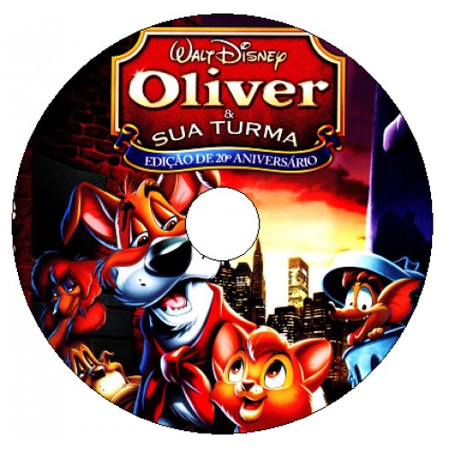 6 DVDs - Oliver Aristogatas Dama Pinoquio Pocahontas Rei