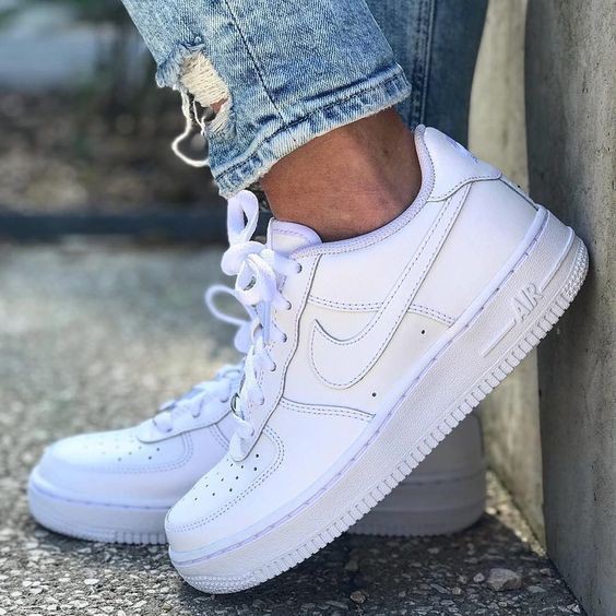 nike air force feminino cano baixo