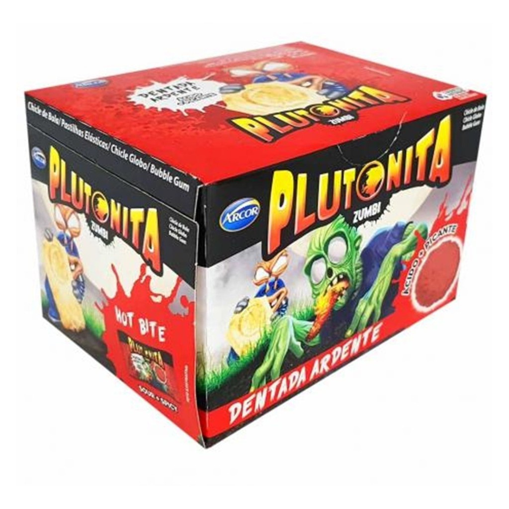 Chiclete Plutonita Dentada Ardente C/40un - Arcor
