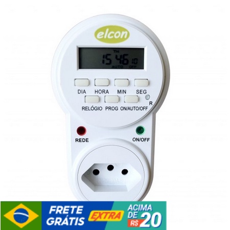 Timer Temporizador Digital Te-30 Bivolt  60Hz Elcon