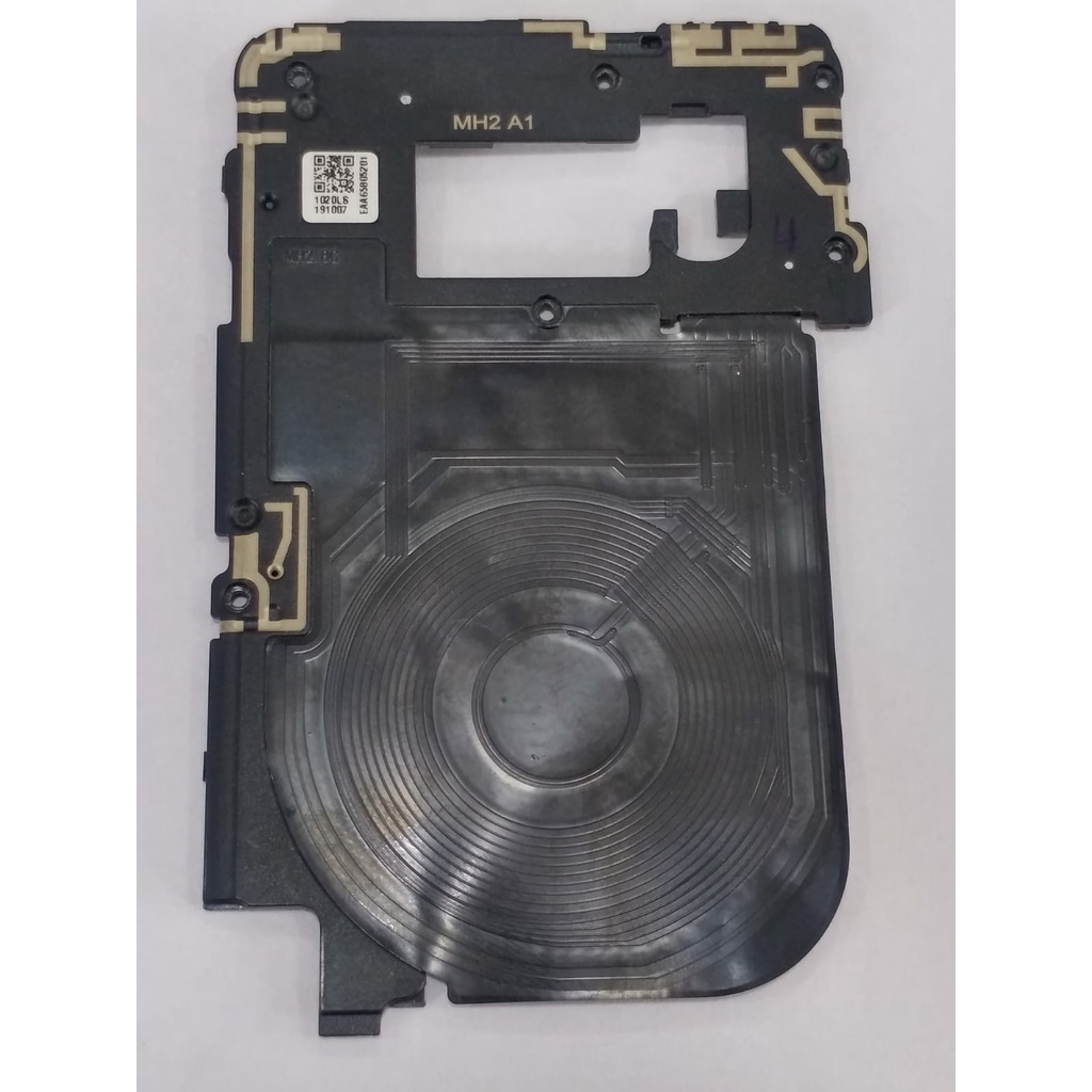 Moldura da placa C/ NFC compatível LG G8x ThinQ