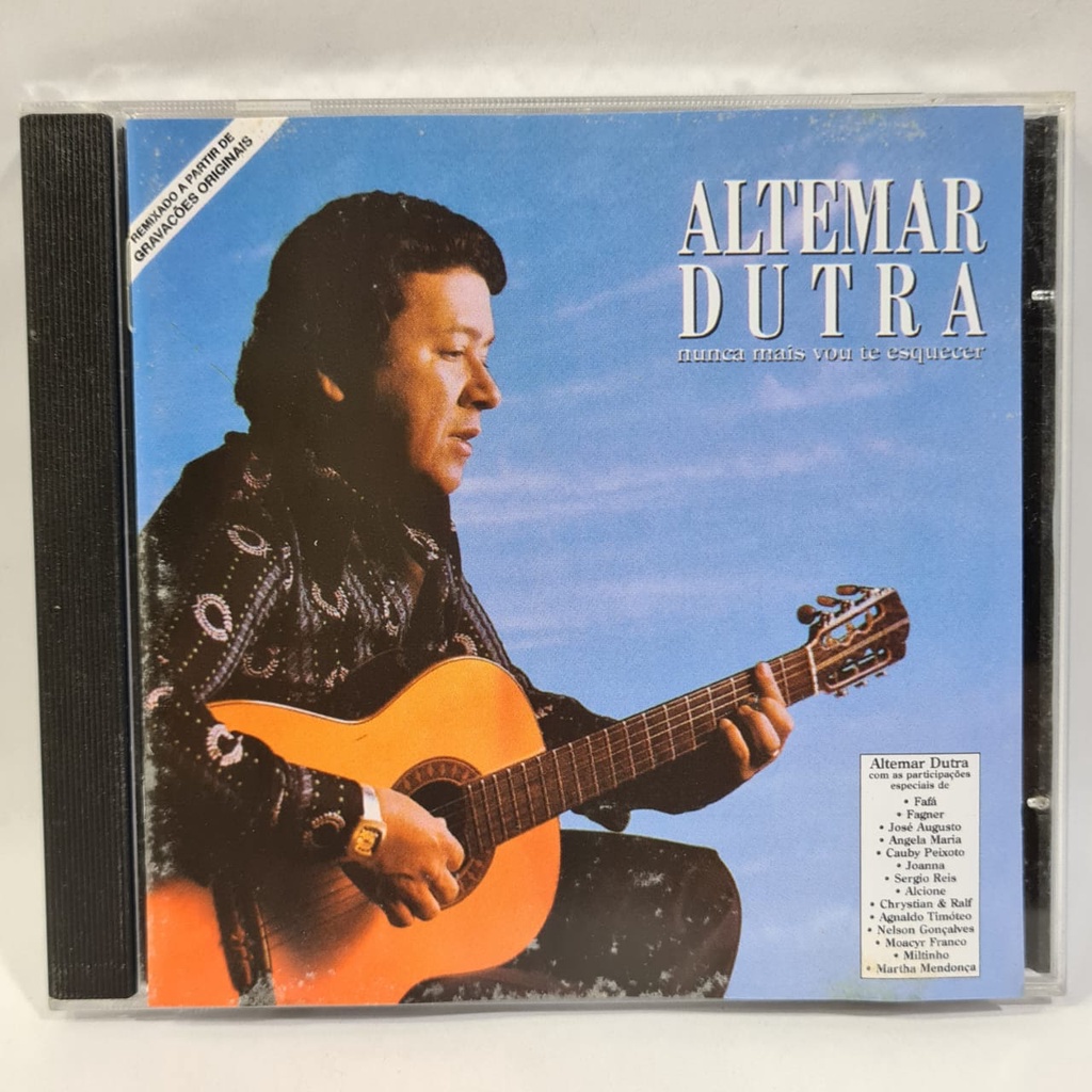 CD Altemar Dutra – Nunca Mais Vou Te Esquecer - Original