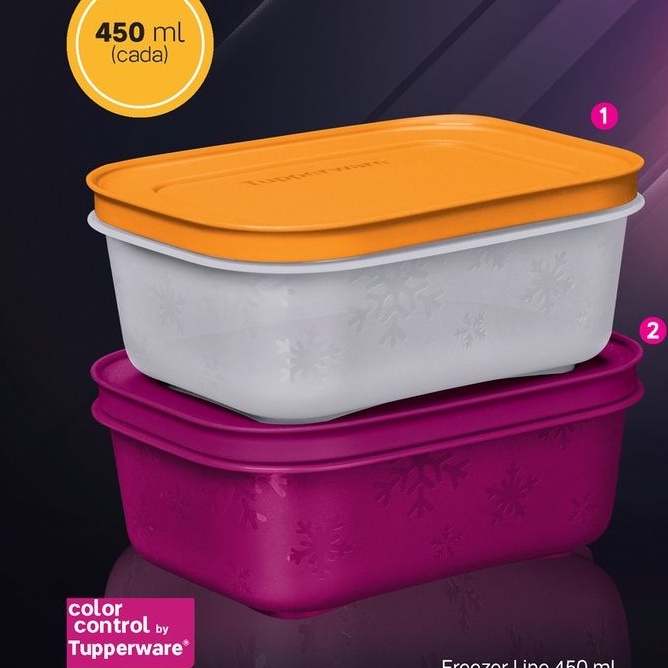 FREEZER LINE 450ML PAPAYA OU AÇAÍ - TUPPERWARE