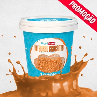 Pasta de Amendoim 1Kg Tradicional Integral Cremosa ou Crocante - ManiForce