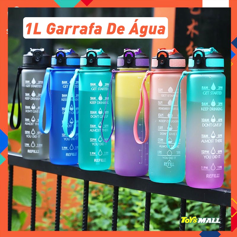 Garrafa De Água 2 Litros Com Canudo Squeeze - Booglee