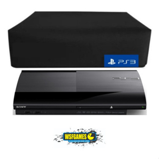Capa Skin Para Ps3 Super Slim Preta Anti Poeira Impermeável em Oferta na Shopee