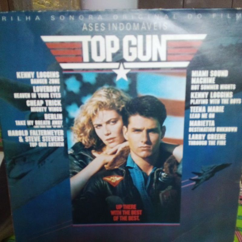 Disco Vinil Trilha Sonora Original Filme Top Gun