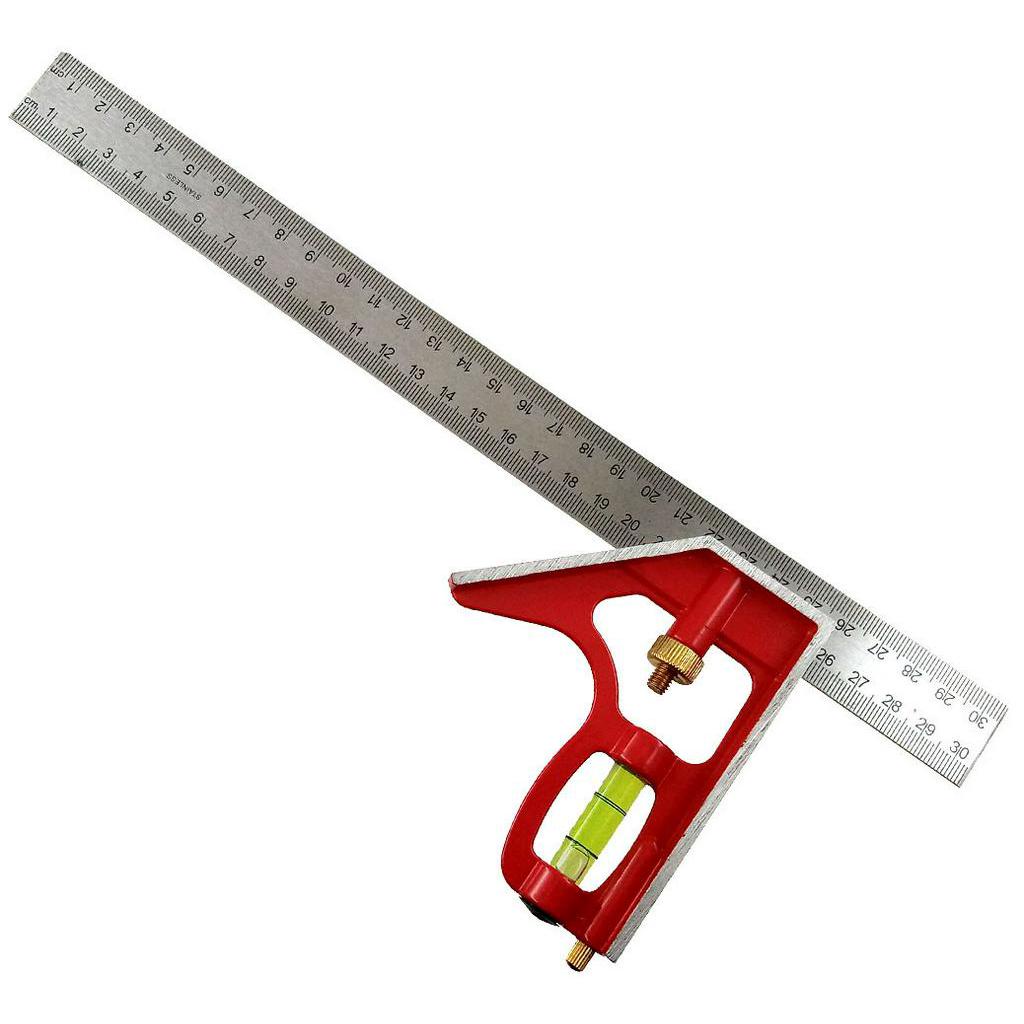 Esquadro Combinado Cortag Nivel 12  300 Mm