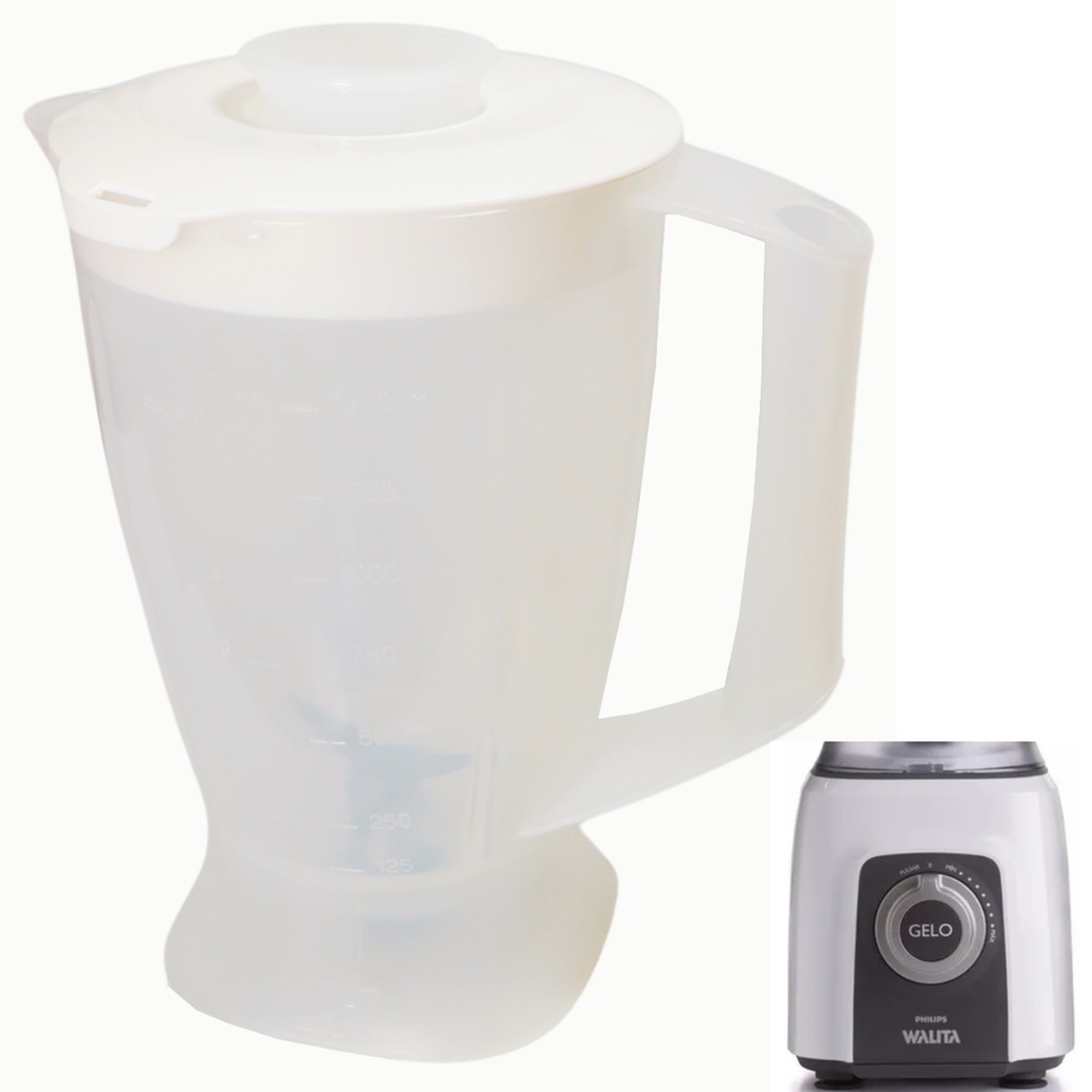 Copo de Liquidificador Walita Ri2160 RI2162 Viva Gelo Forte