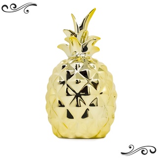 Enfeite Mesa Abacaxi Decorativo Estátua Escultura Objeto Decoração Para Jardim Rack Sala Quarto Cozinha