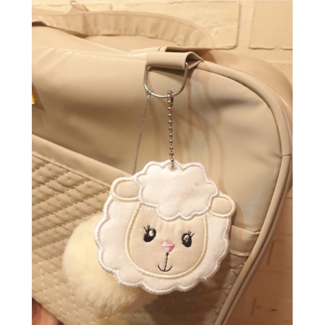 Chaveiro bordado para bolsa maternidade personalizado
