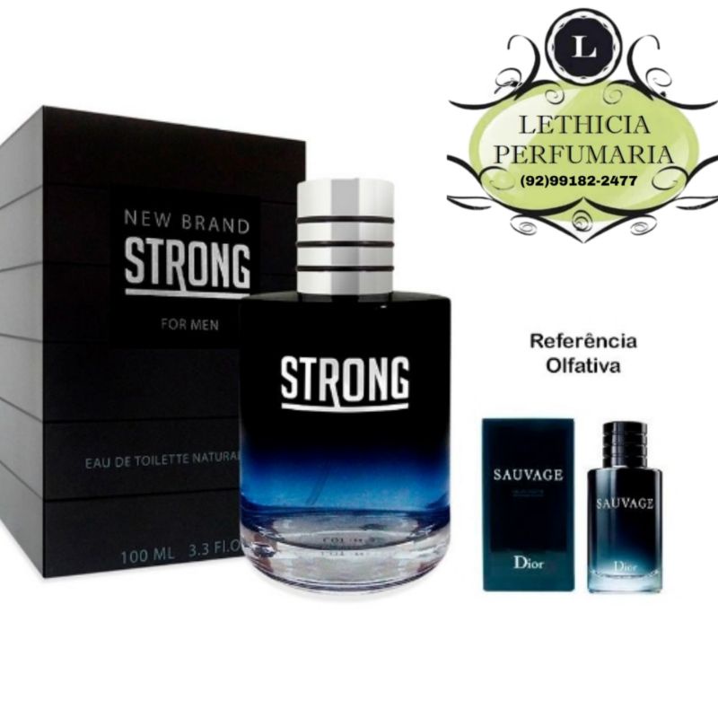 Strong New Brand 100ml EDT Perfume Importado Masculino