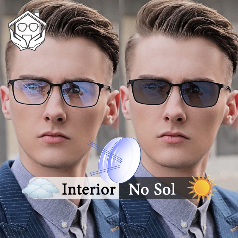 armação de óculos oculos de feminino masculino anti luz azul anti radiação fadiga computador proteção uv retro Fotocromático