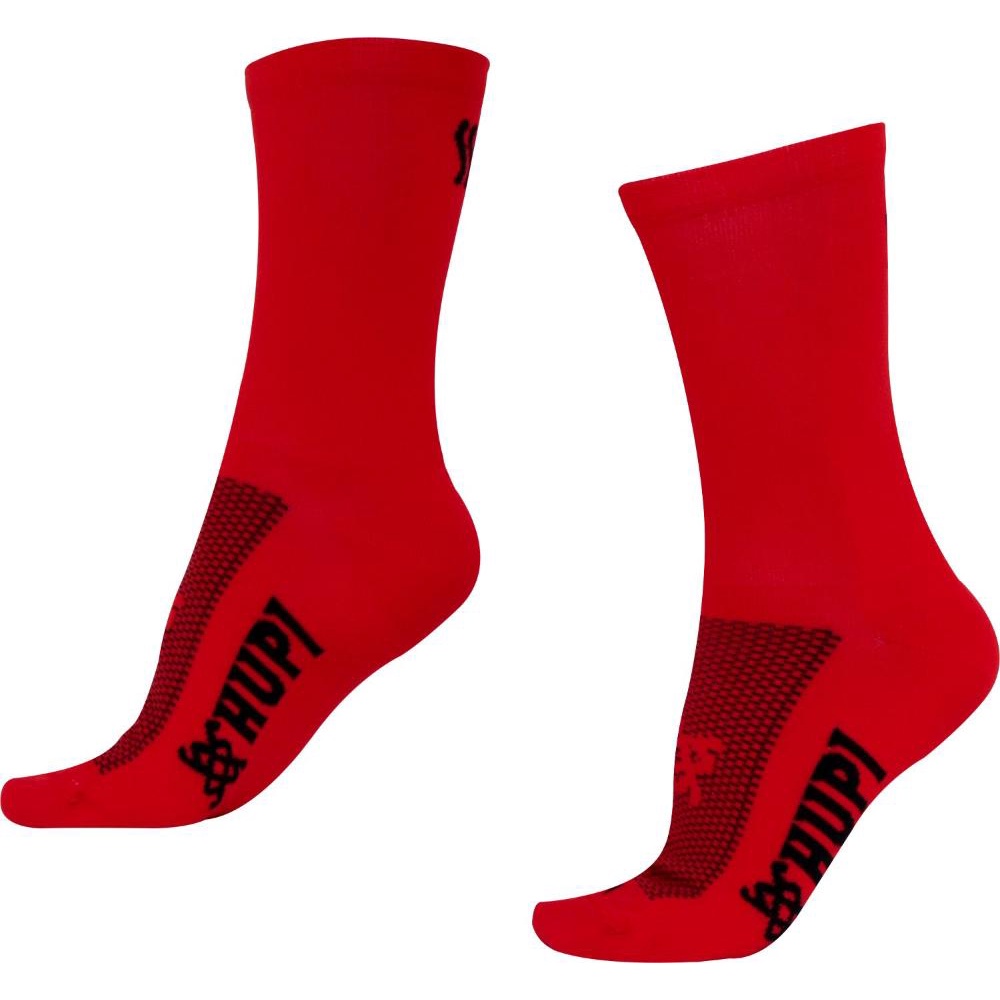 Meia HUPI Fire Vermelho em Oferta na Shopee