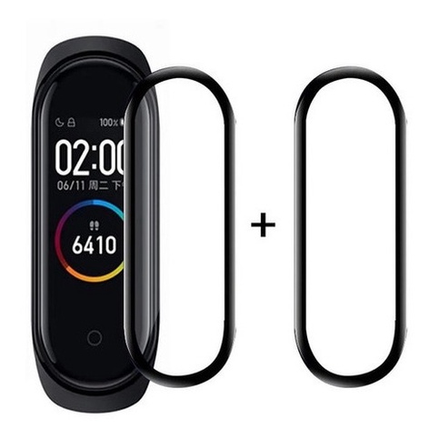 Película Para Xiaomi Mi Band 5 Nano Gel Anti Risco Kit Com 2
