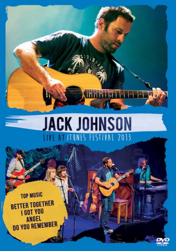 DVD Jack Johnson - Live at Itunes Festival 2013 Original