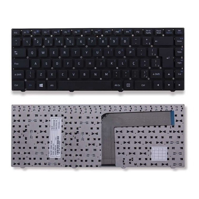 Teclado Para Notebook Positivo Unique S2660 S2640 Br Com Ç