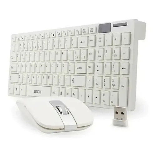 Kit Teclado E Mouse Sem Fio Wireless 2.4ghz 3200dpi Óptico K-06