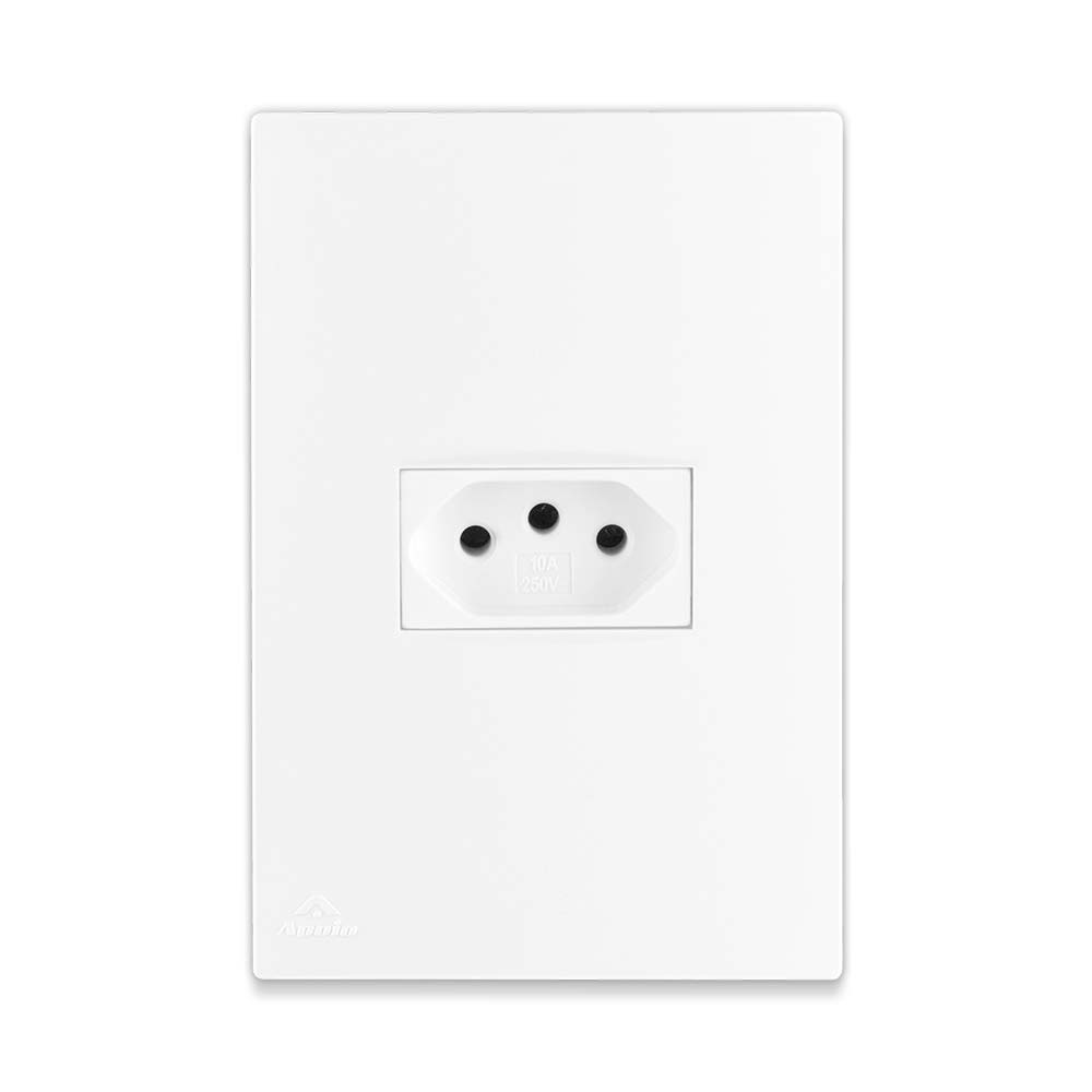 TOMADA 10A COMPLETA 110/ 220/L Apoio/4X2