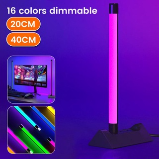 Slif / Liyadi Bastão USB Luz de preenchimento fotográfico Luz de preenchimento RGB Luz de bastão colorido portátil portátil Led De Fotografia
