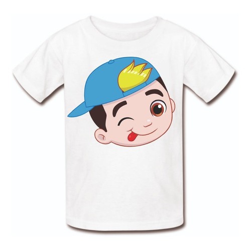 Camiseta Menino Menina Luccas Neto Lucas Netto Desenho Shopee Brasil