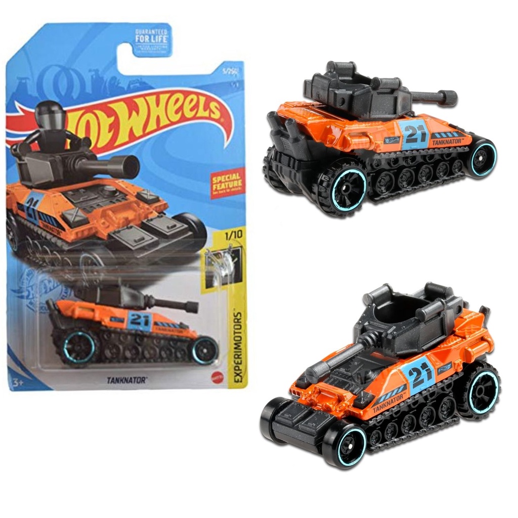 HOT WHEELS TANQUE DE GUERRA TANKNATOR 2021 1/10 Mattel | Shopee Brasil