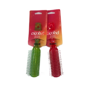 Escova de Cabelo Escobel Coloridas - Quadrada cod. 832